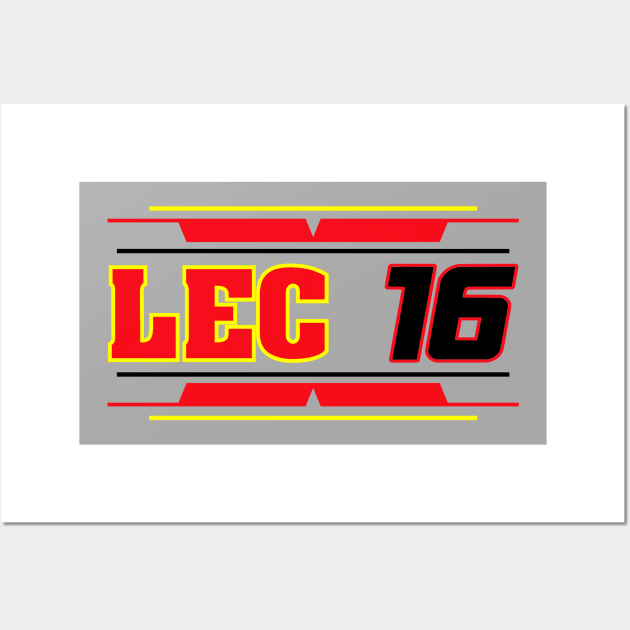 #16 LEC Logo Wall Art by Lifeline/BoneheadZ Apparel